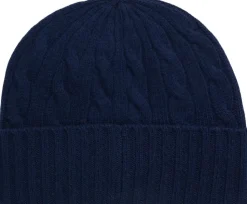 Cable-Knit Merino Wool–Blend Beanie