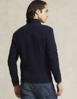Cable-Knit Wool-Cashmere Sweater