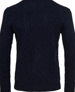 Cable-Knit Wool-Cashmere Sweater
