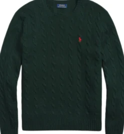 Cable-Knit Wool-Cashmere Sweater