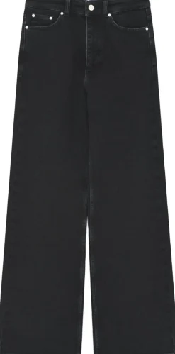 Cai - Black Washed Denim Stretch