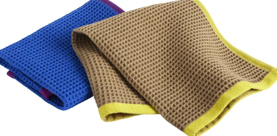 Canteen Dish Cloth-Set of 2-Blue/fu