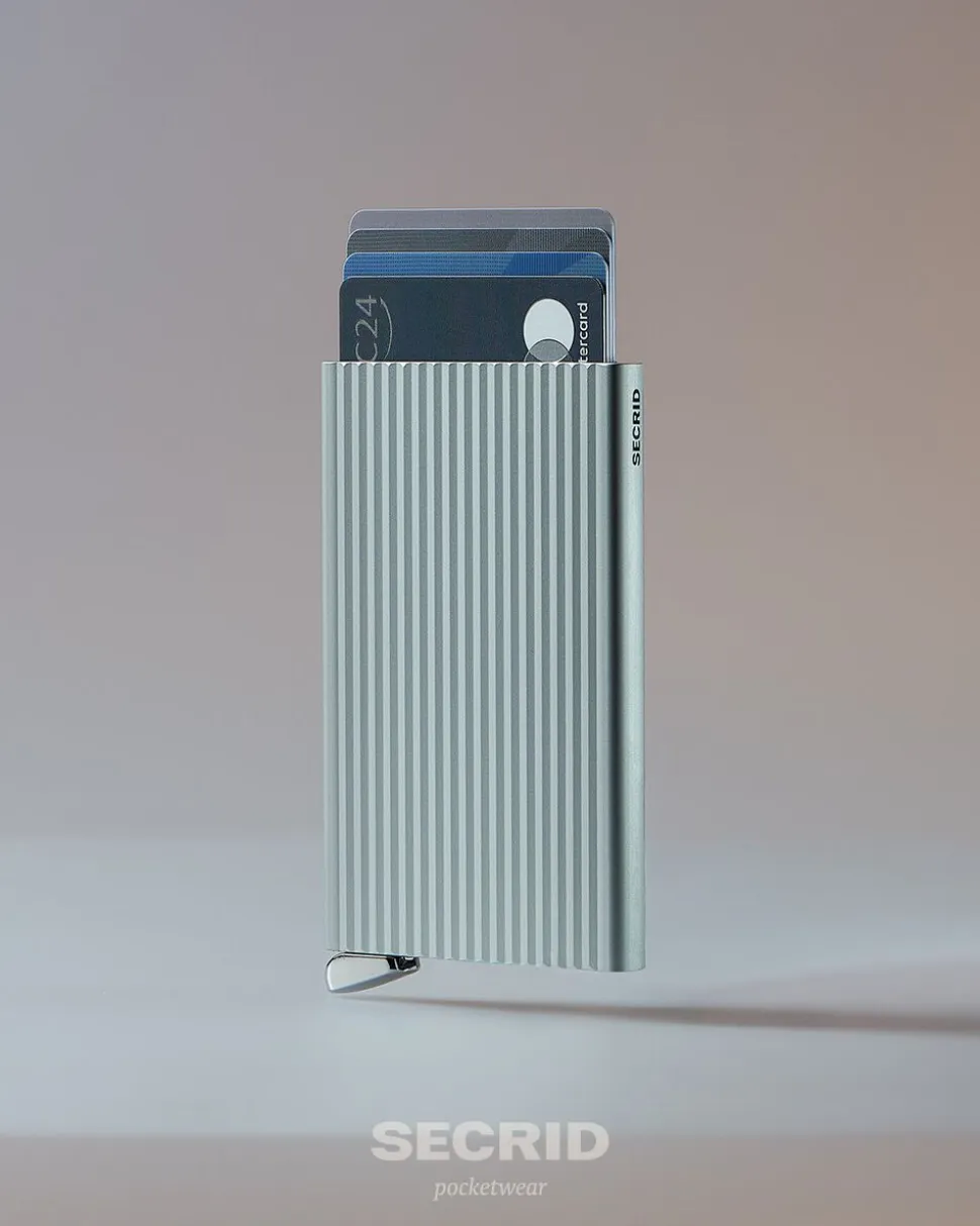 Cardprotector Fluted Silver+