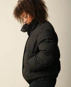 Cartel x Align by Blume puffer bomber jacket - Nero