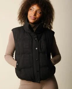 Cartel x Align by Blume puffer vest - Nero