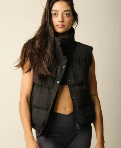 Cartel x Align by Blume puffer vest - Nero