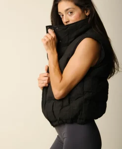 Cartel x Align by Blume puffer vest - Nero