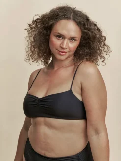 Cartel x Flow bikini top - Nero