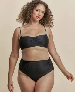 Cartel x Flow bikini top - Nero