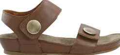 CASAVA Button Sandal Leather