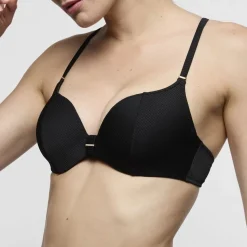 Cassie hjerteformet bikinitop med vattering