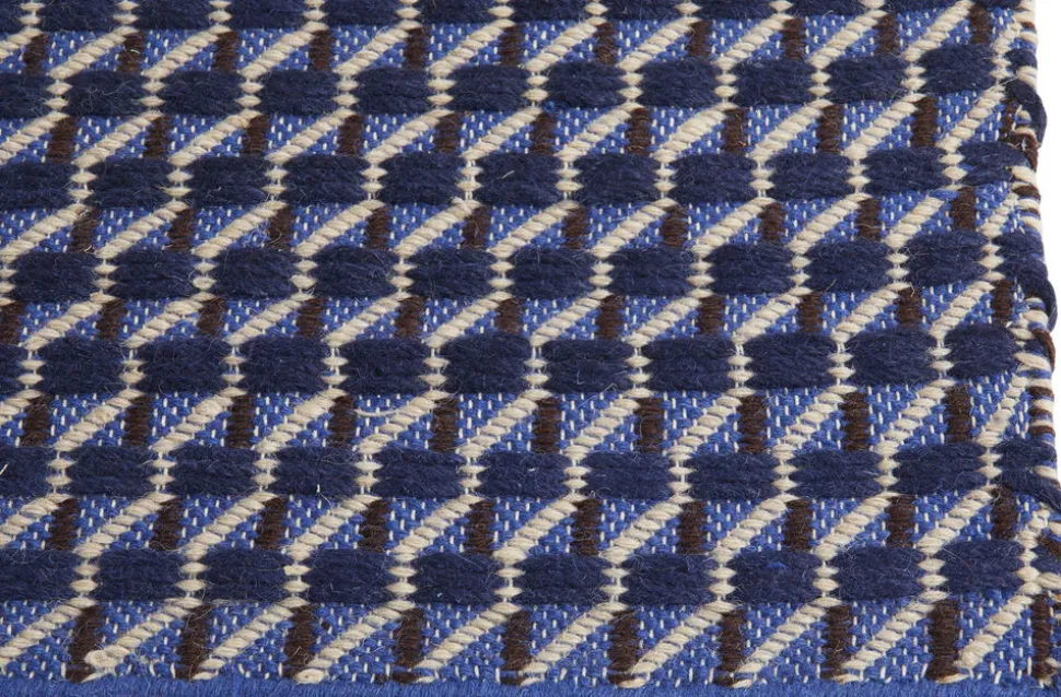 Channel Rug-60 x 200-Blue, white