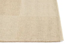 Check Rug-W140 x L200-Sand S check
