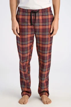 Checked brushed pyjama pants