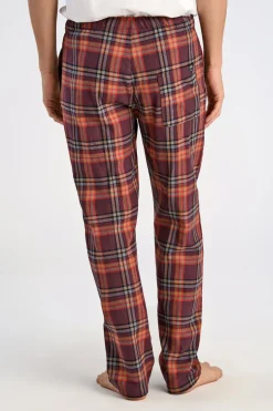 Checked brushed pyjama pants