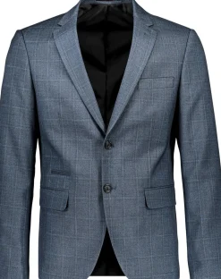 Checked mens suit