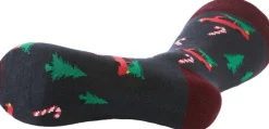 Christmas bamboo sock