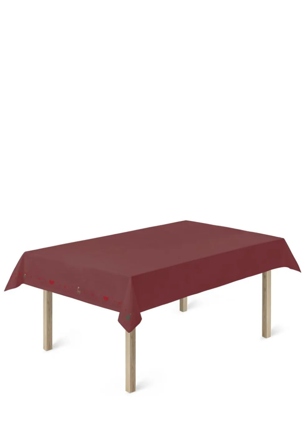 Christmas Fable Dug 150x270 cm rød