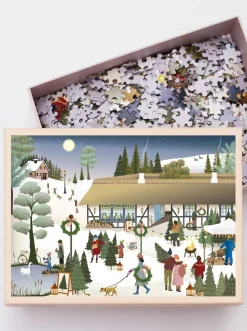 Christmas Tree Farm - puslespil med 1000 brikker