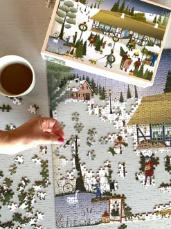 Christmas Tree Farm - puslespil med 1000 brikker