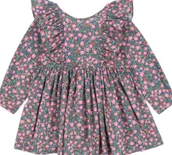 CIANNA LS BOW DRESS GOTS