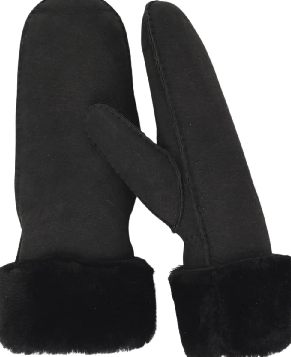 CIMA - LONG SHEARLING MITTEN W/ SHEARLING CUFF