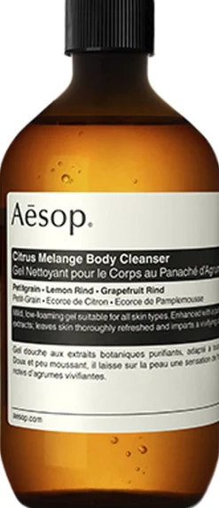 Citrus Melange Body Cleanser 500mL with Screw Cap