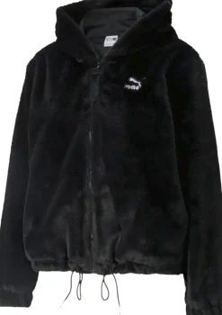 Classics Faux Fur Full-Zip hættetrøje