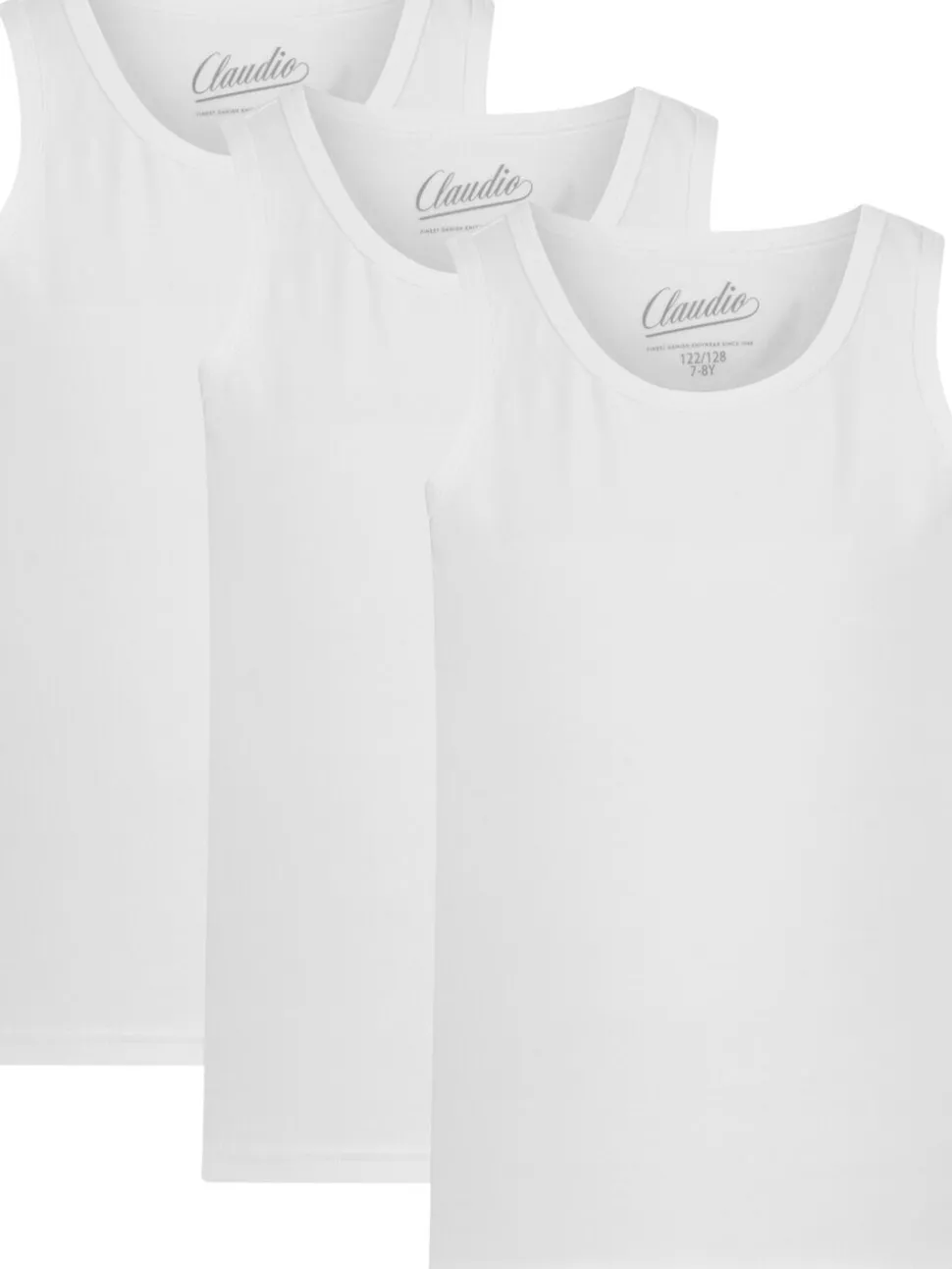 Claudio Boys 3-pack singlet