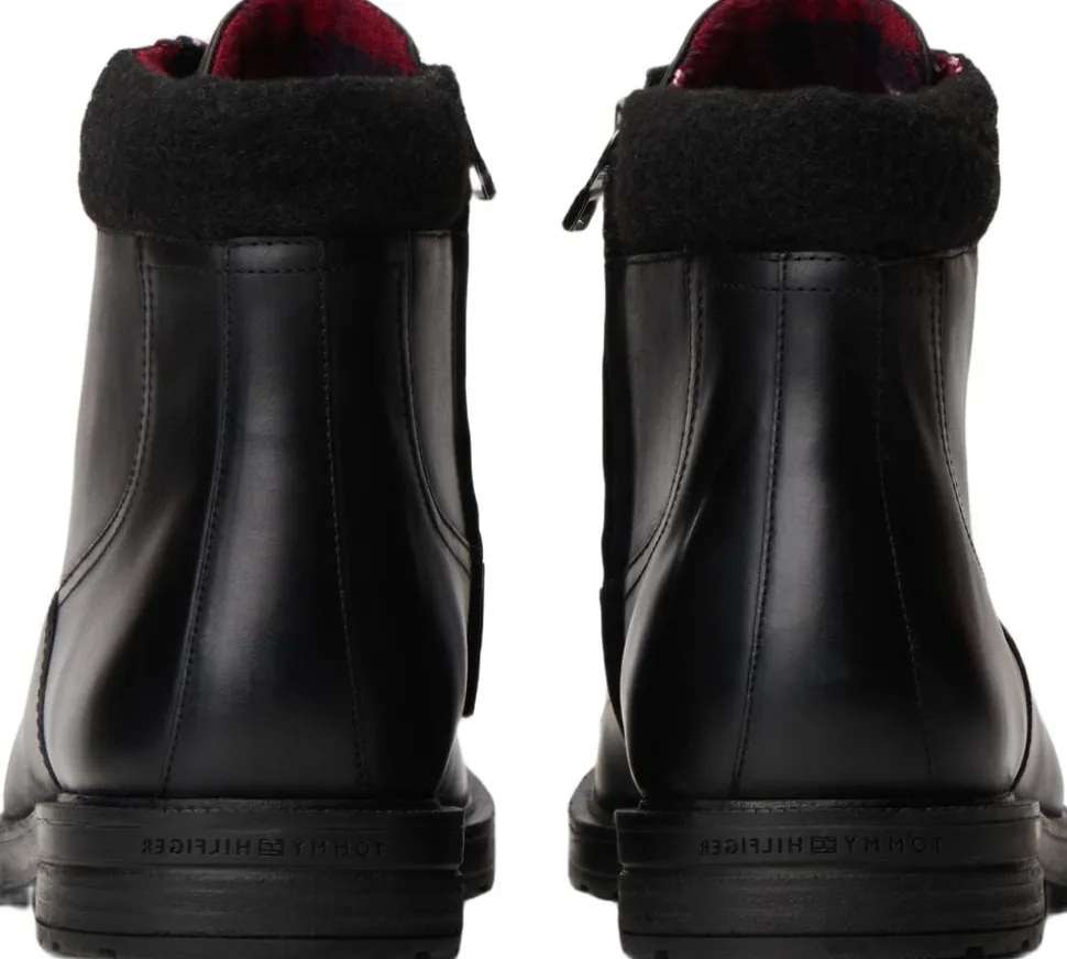 CLEATED HILFIGER W LTH BOOT