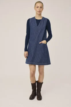 Cleo 15 Spencer denimkjole - 100% Økologisk bomuld GOTS