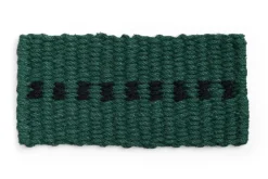 Coco Door Mat-Dot-Dark green and black