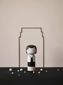 COCO håndmalet Kokeshi