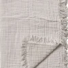 Collect Throw SC32, Cloud&Milk/Cotton 100% Organic, 140x210cm.