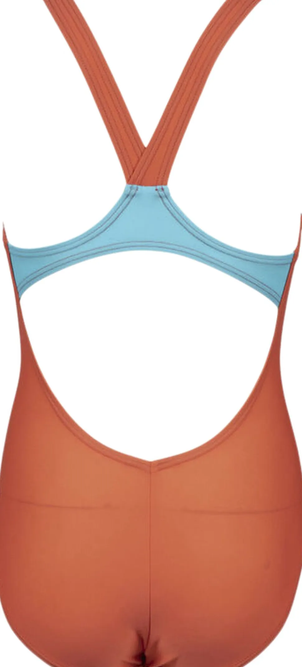 Colour Bleeding V-Back one piece badedragt