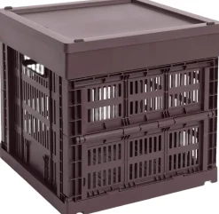 Colour Crate Plastic Lid Square/Cube, Medium