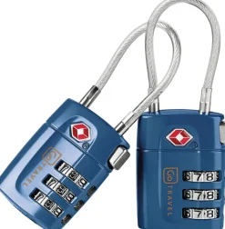 Combi Cable Twin Padlocks TSA