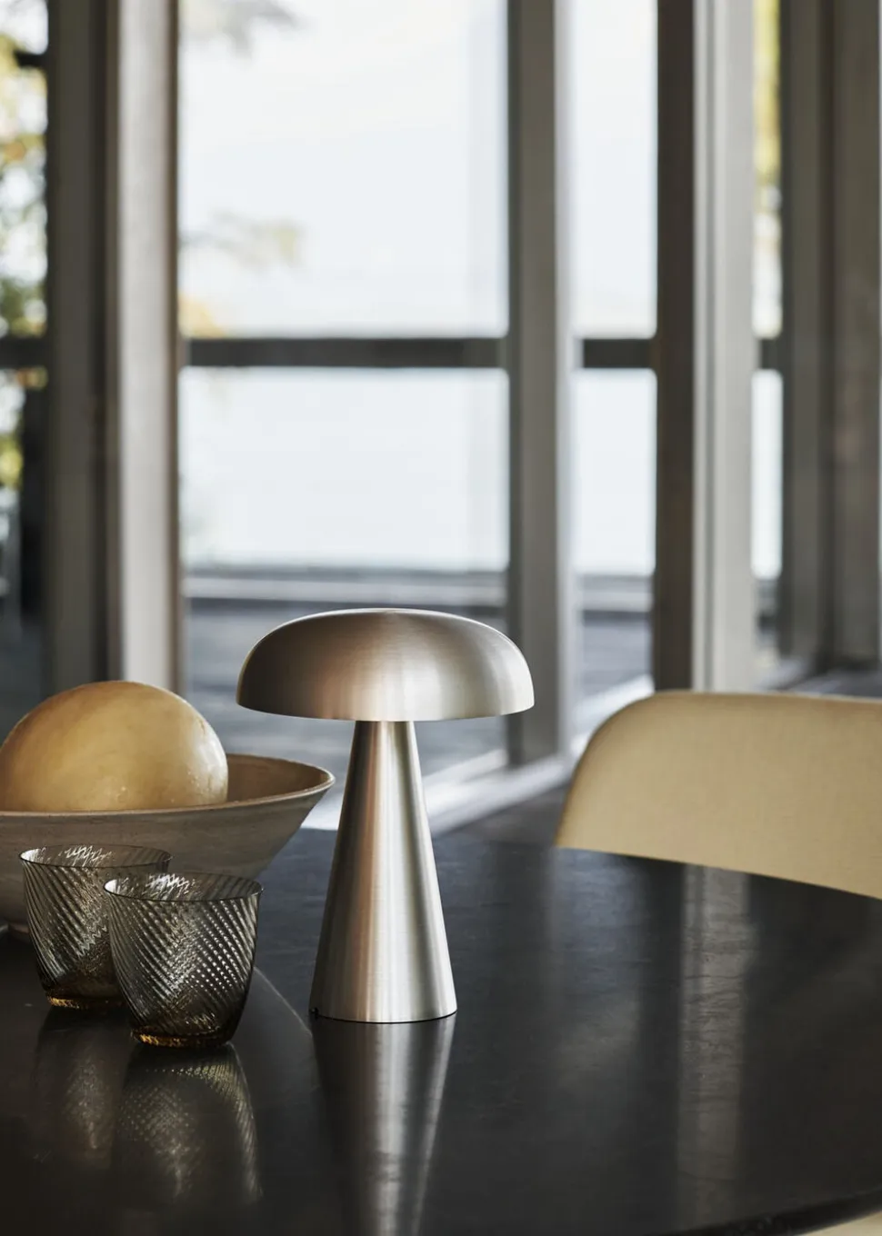 Como SC53, Portable Lamp, Dimmable, Aluminium