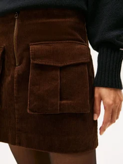 CORDUROY MINI SKIRT