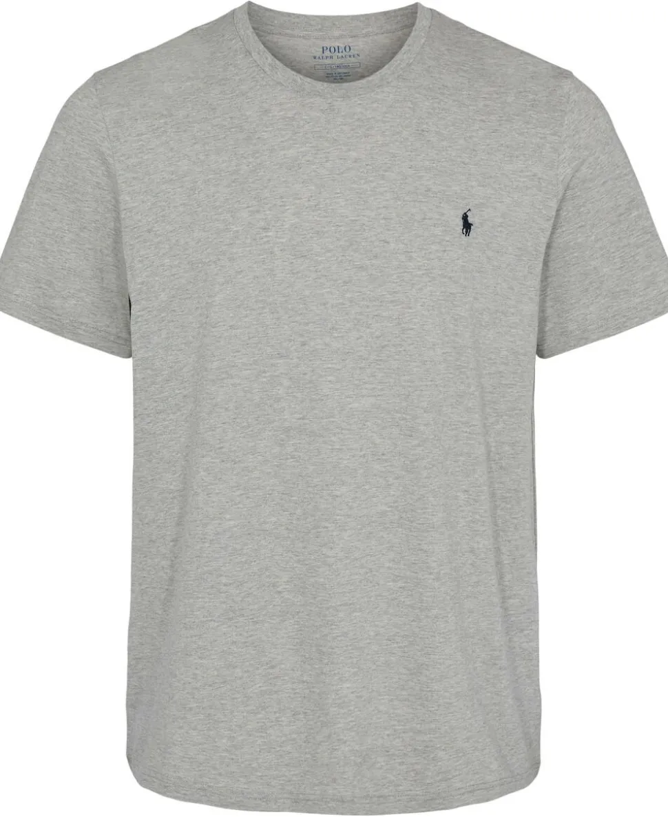 Cotton Jersey Crewneck Sleep Tee