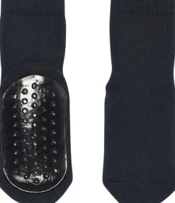 Cotton socks with anti-slip