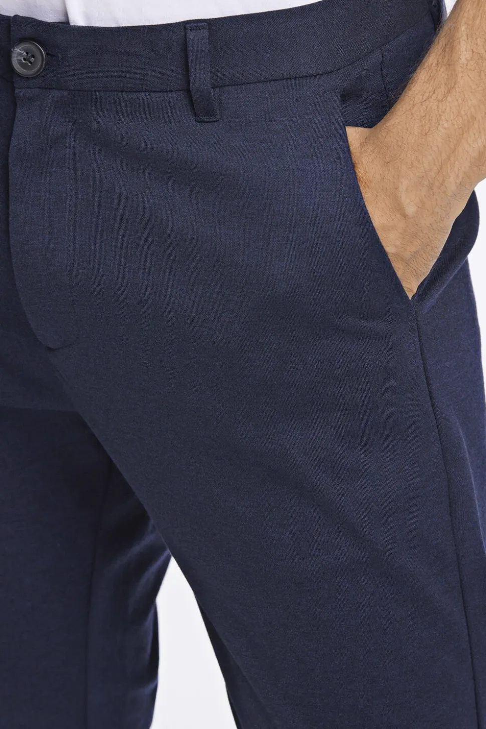 Cropped bukser m. stretch