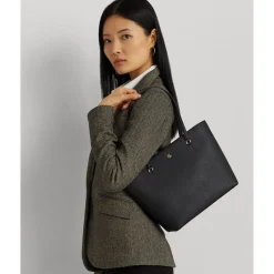 Crosshatch Leather Medium Karly Tote