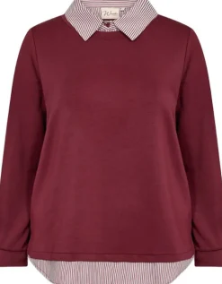 Curvy WA-SABINA 63 Sweatshirt Bordeaux
