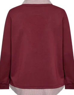 Curvy WA-SABINA 63 Sweatshirt Bordeaux