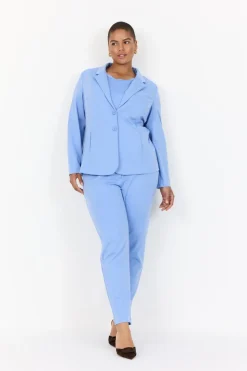 Curvy WA-SINA 1 Blazer Lyseblå