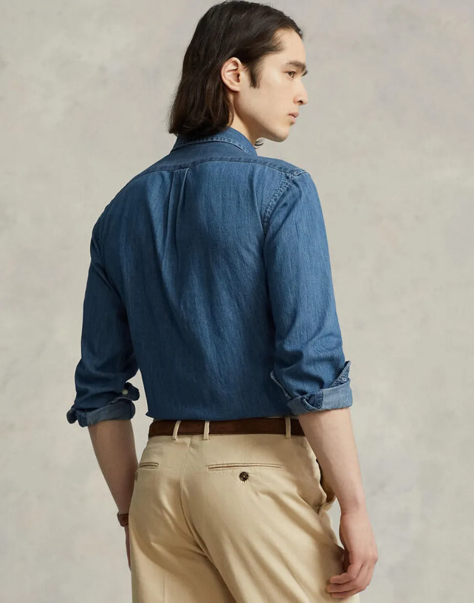 Custom Fit Denim Shirt