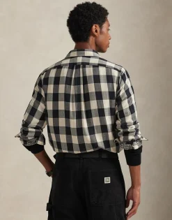 Custom Fit Plaid Double-Faced Shirt