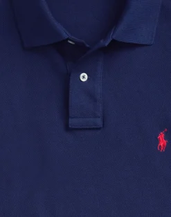Custom Slim Fit Mesh Polo