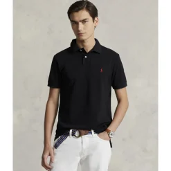 Custom Slim Fit Mesh Polo